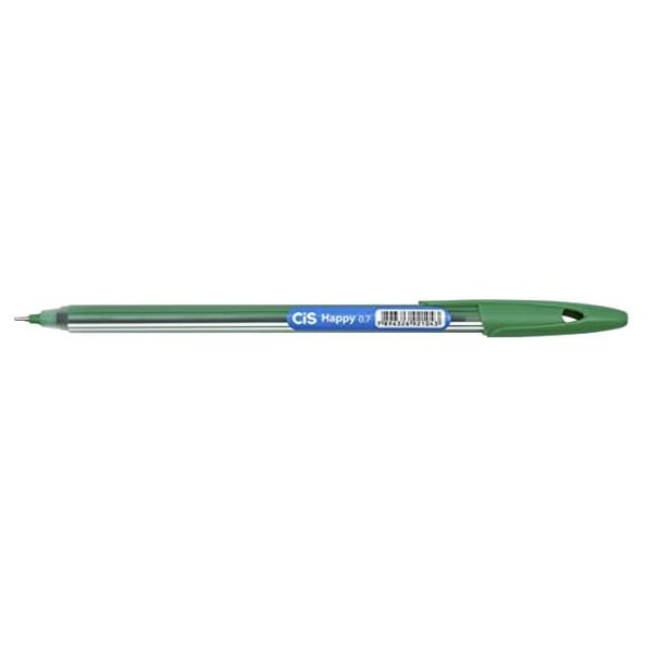 Caneta Esferográfica Happy Cis 0.7mm - Verde