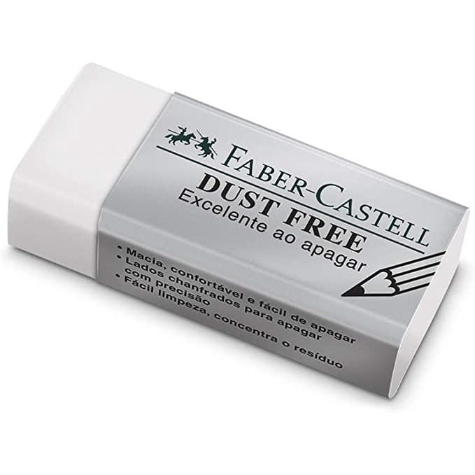 Borracha Faber Castel Dust Free - Excelente Ao Apagar.