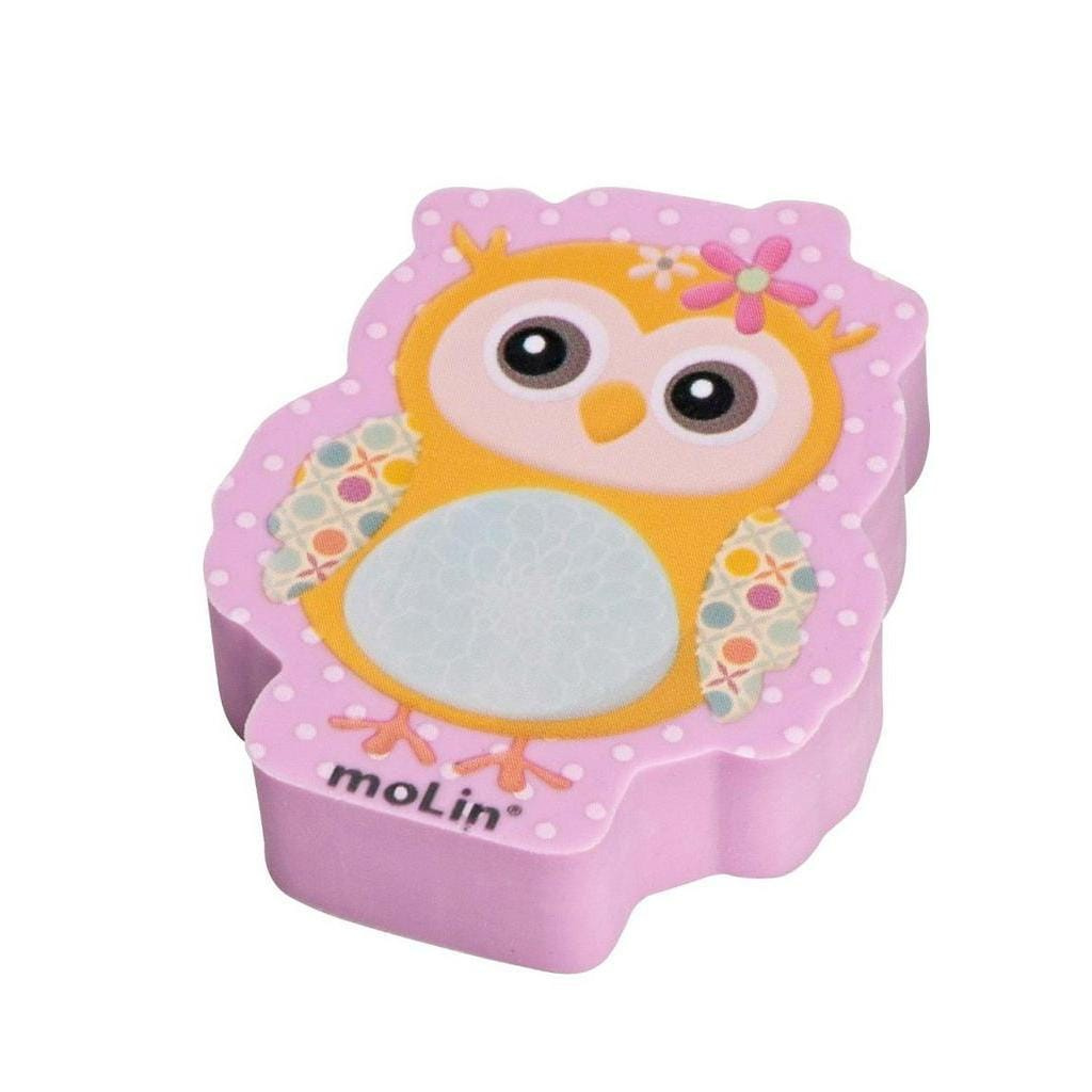 Borracha Love Coruja - Molin - Rosa 2