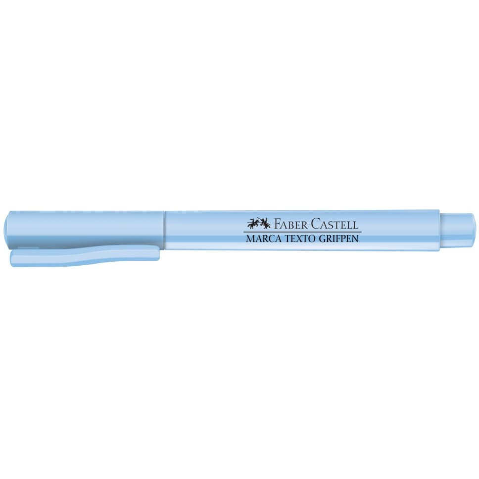 Marca Texto Grifpen Faber-castell - Cores Pasteis - Azul