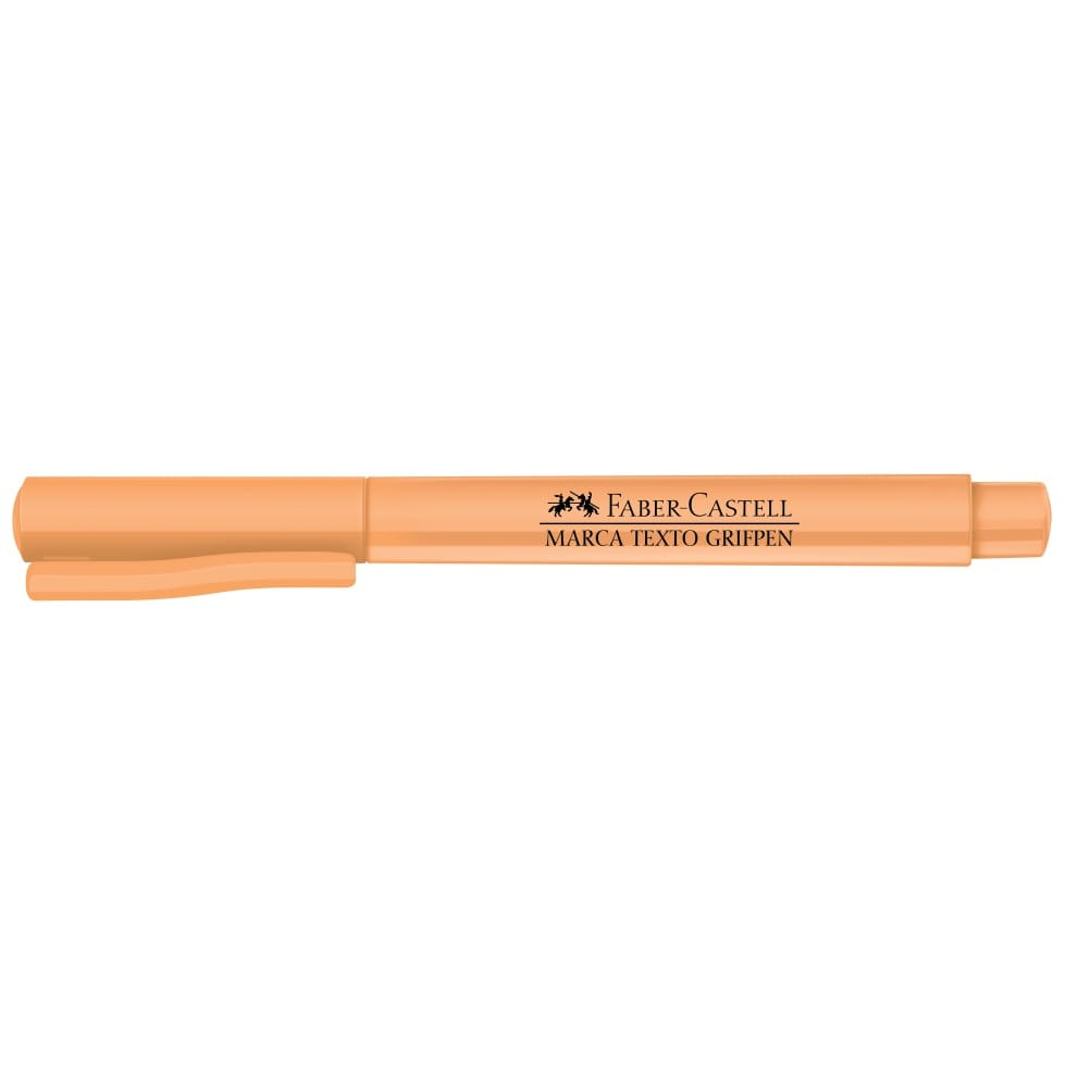 Marca Texto Grifpen Faber-castell - Cores Pasteis - Laranja