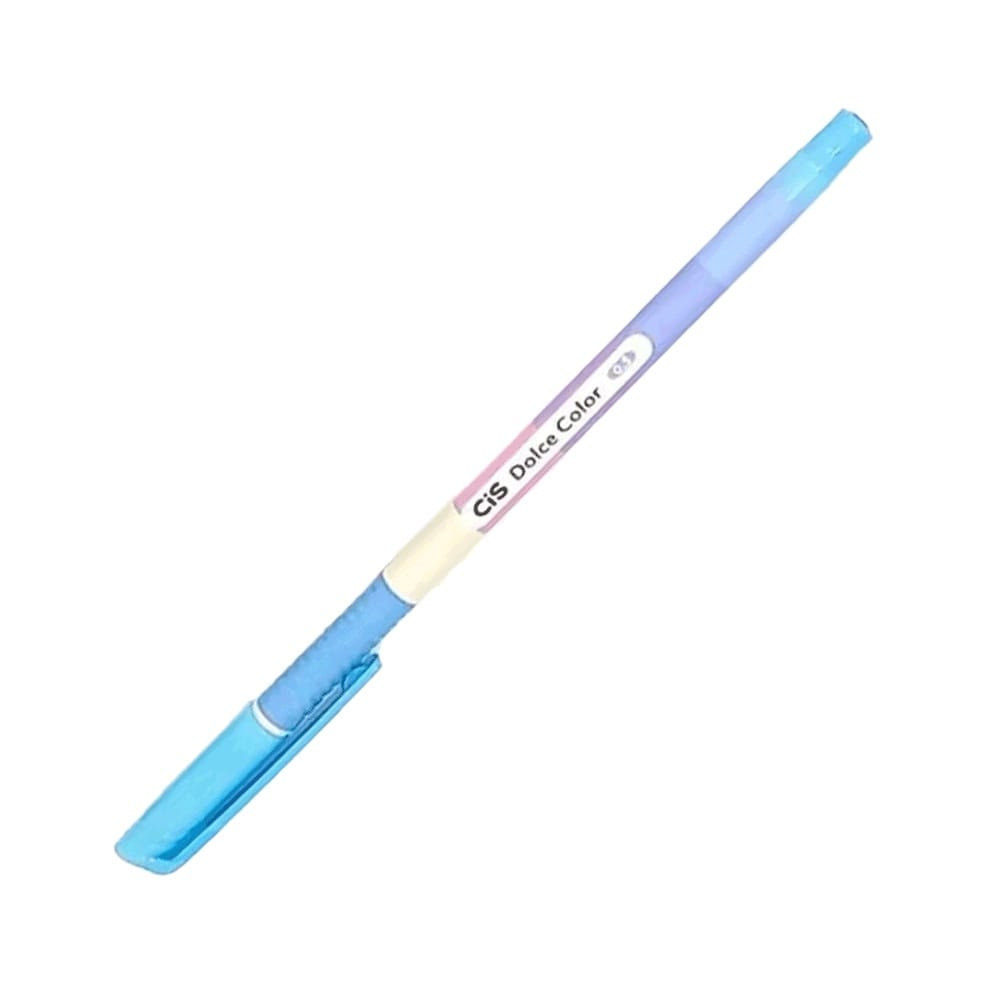 Caneta Esferográfica Dolce Color 0.5mm - Cis - Azul