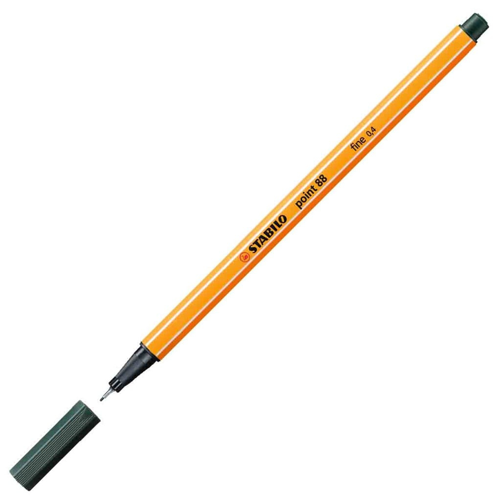 Caneta Stabilo Point 88 0,4mm Ponta Fina - Unidade - Cod 88/63 - Verde Escuro