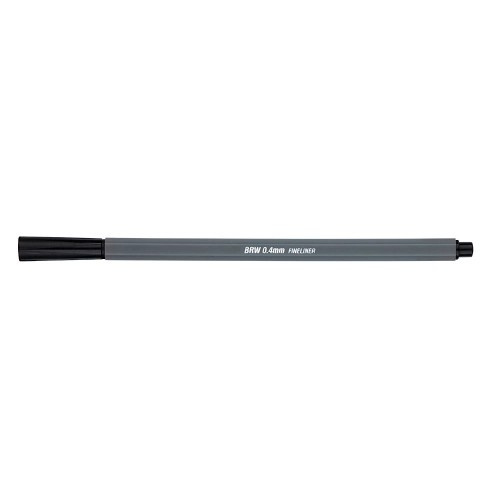 Caneta Hidrográfica Fine Liner 0.4mm - Brw Preta