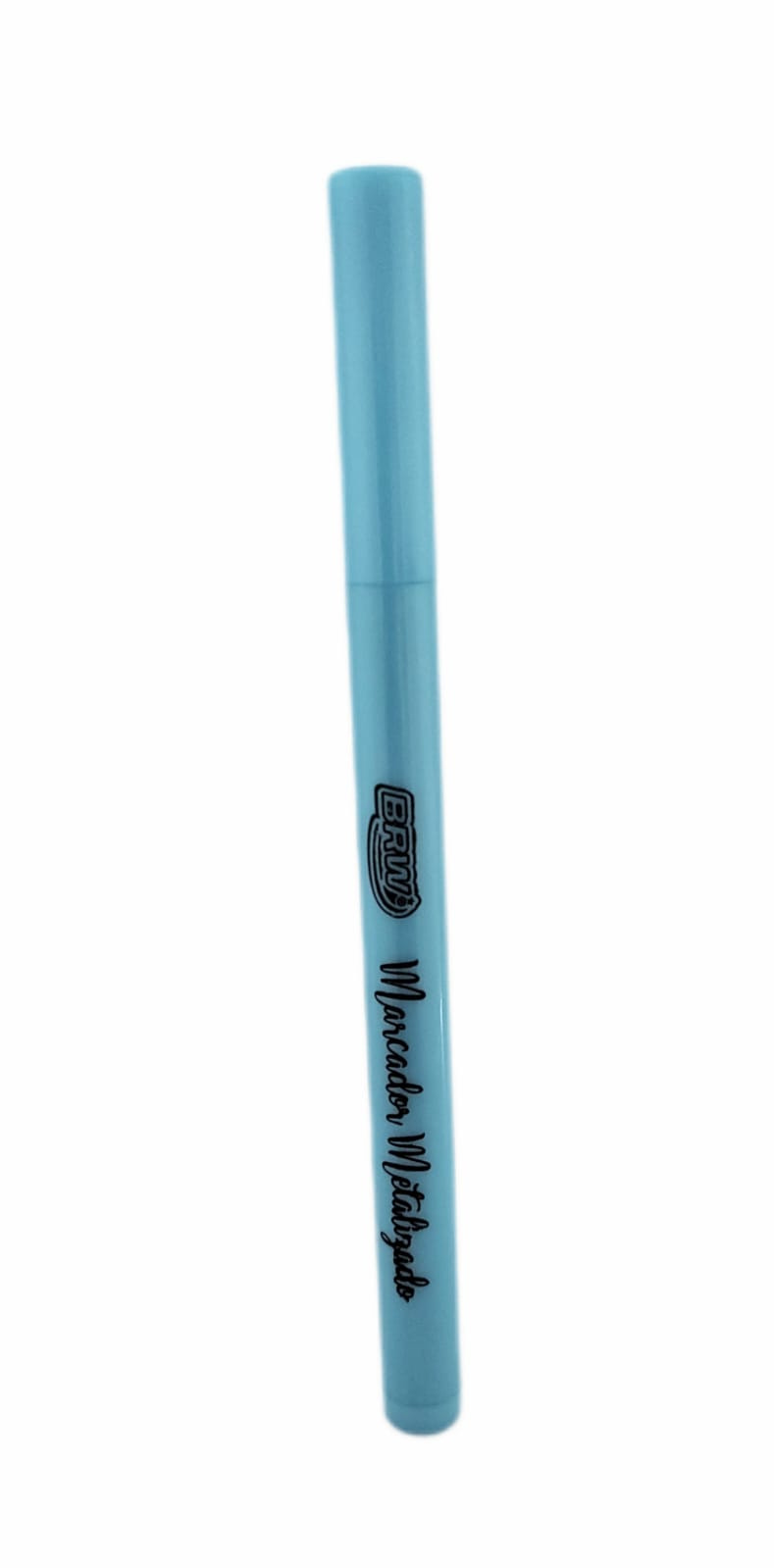 Marcador Ponta Fina Cores Metalizado - Brw - Azul