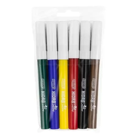 Canetinha Hidrocolor Blister C/6 Cores - Brw