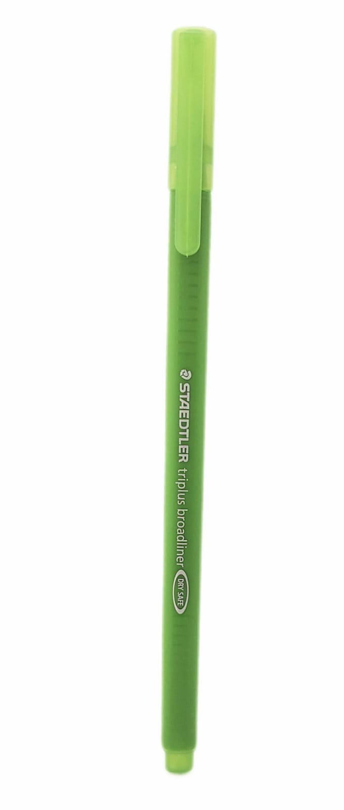 Caneta Staedtler Hidrográfica Triplus Broadliner 0.8mm - Dry Safe - Cor 051 - Verde Claro