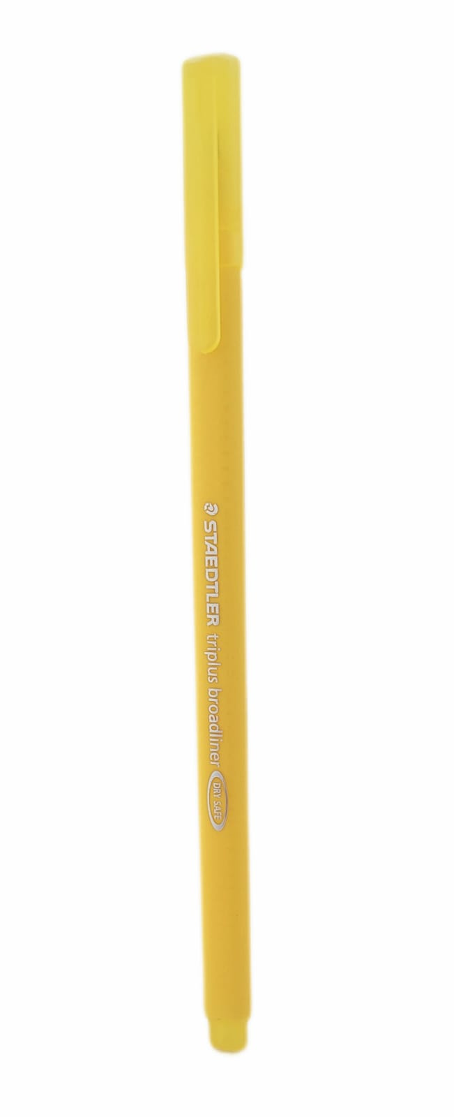 Caneta Staedtler Hidrográfica Triplus Broadliner 0.8mm - Dry Safe - Cor 001 - Amarela