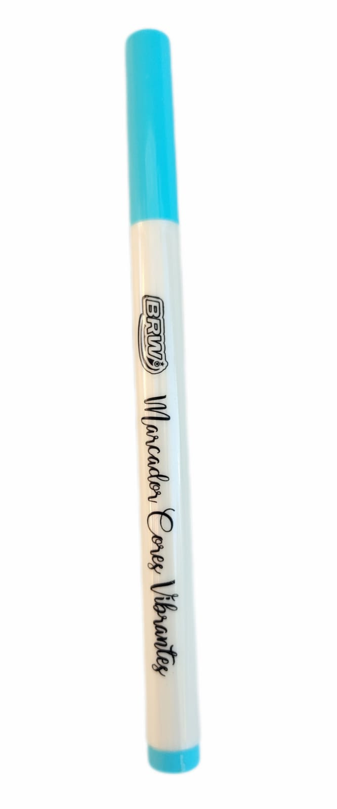 Marcador Ponta Fina Cores Vibrantes - Brw - Azul