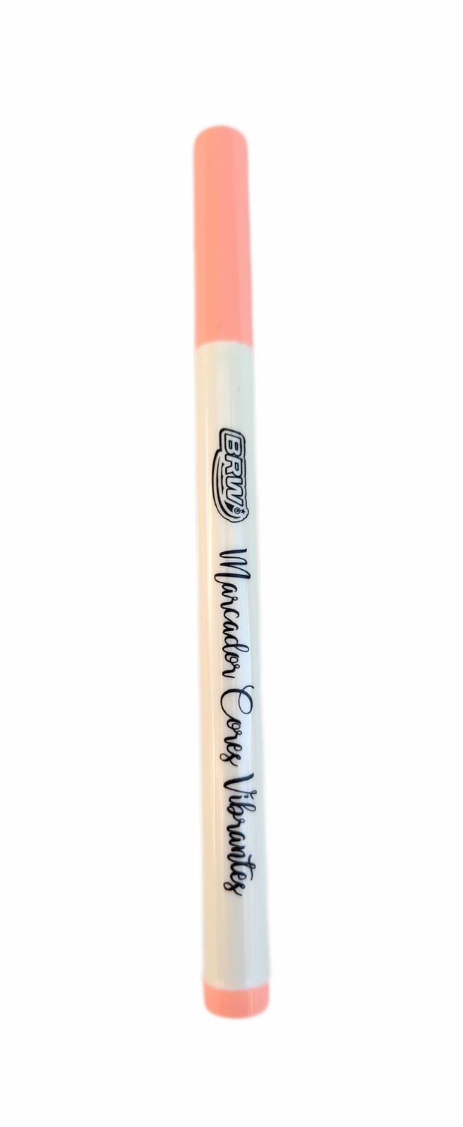 Marcador Ponta Fina Cores Vibrantes - Brw - Laranja