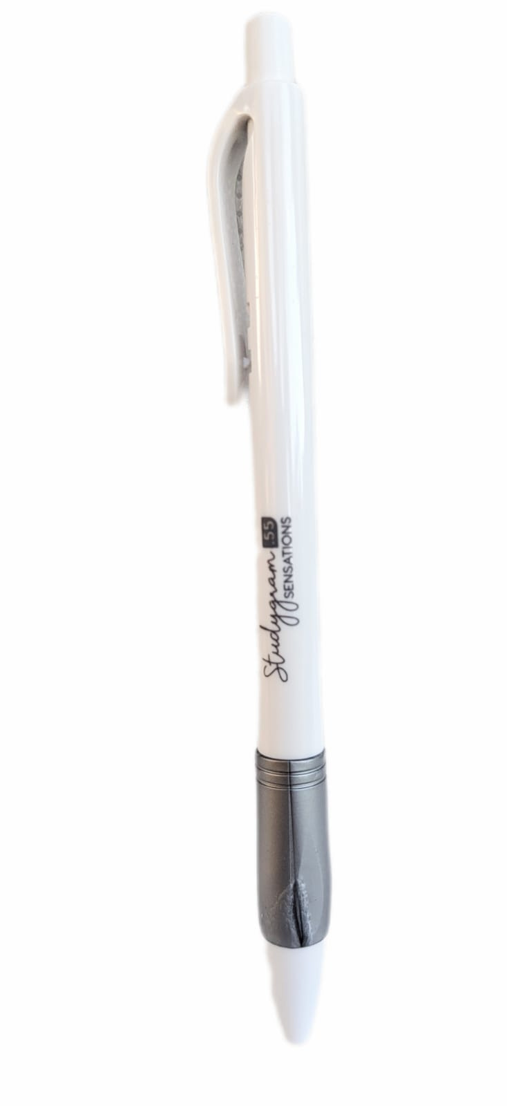 Caneta Esferográfica Newpen  Clic Sensations  0.55mm Studygram - Silver (prata)