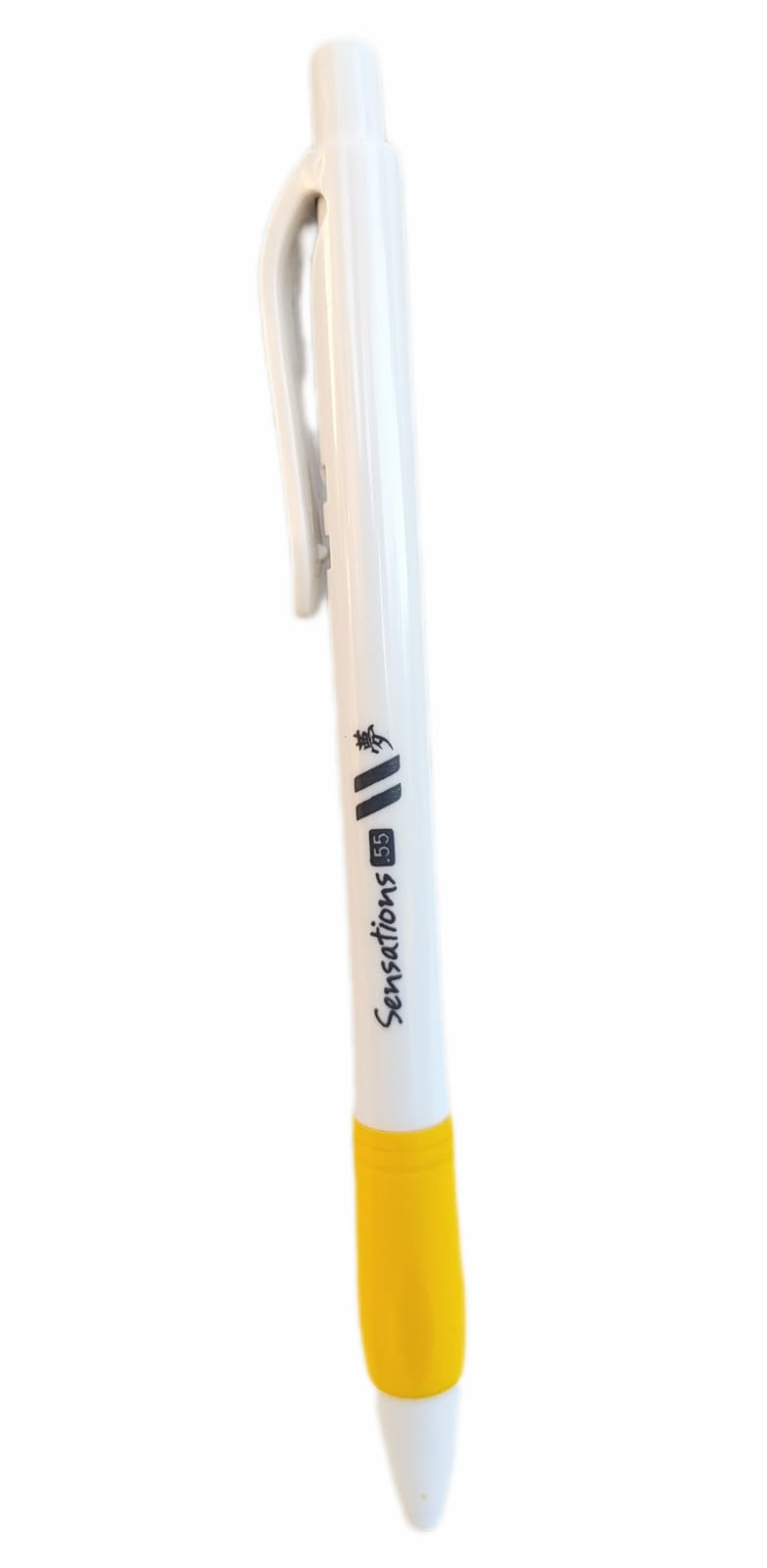 Caneta Esferográfica Newpen  Clic Sensations  0.55mm Studygram - Yellow (amarelo)