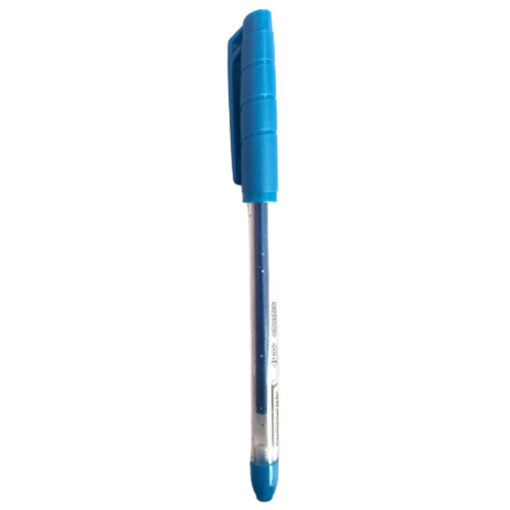 Caneta Esferográfica Gel C/ Glitter Soul 1,00mm - Brw - Azul Claro