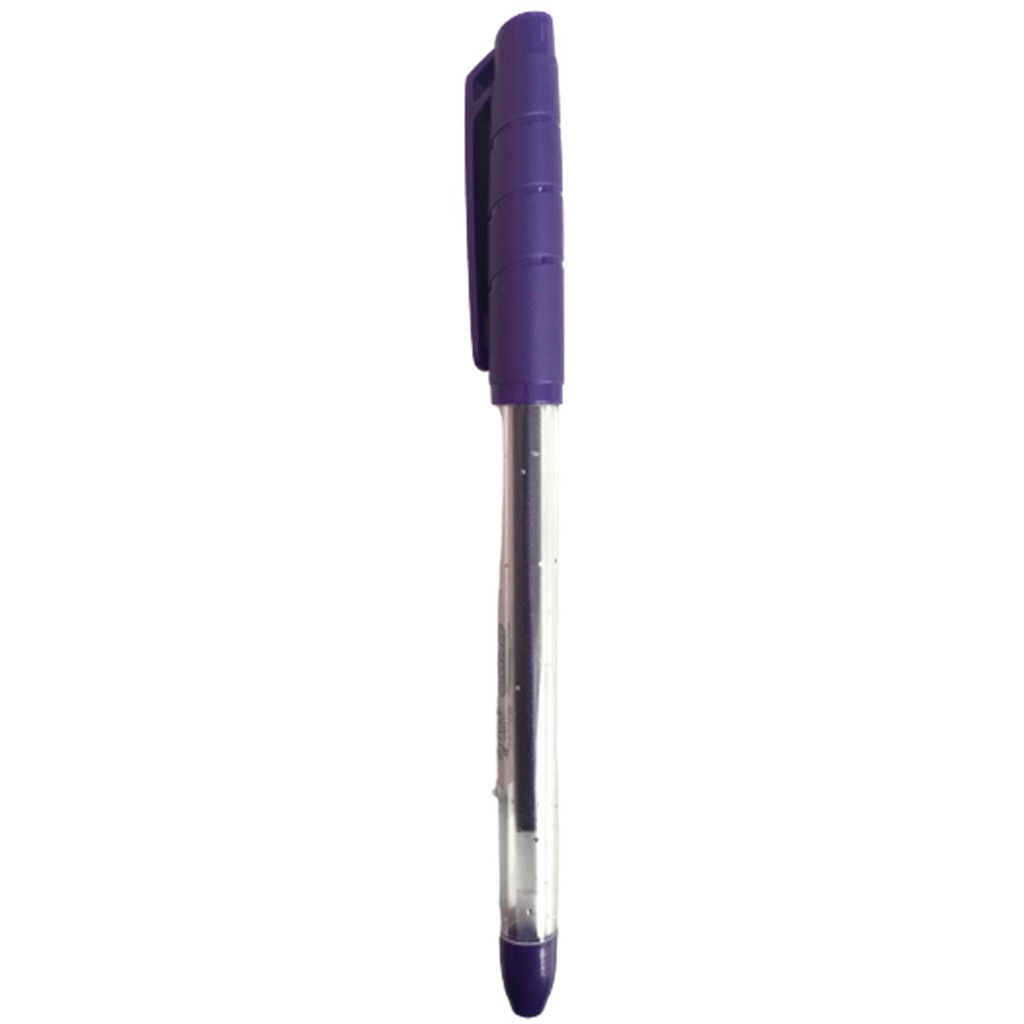 Caneta Esferográfica Gel C/ Glitter Soul 1,00mm - Brw - Roxa