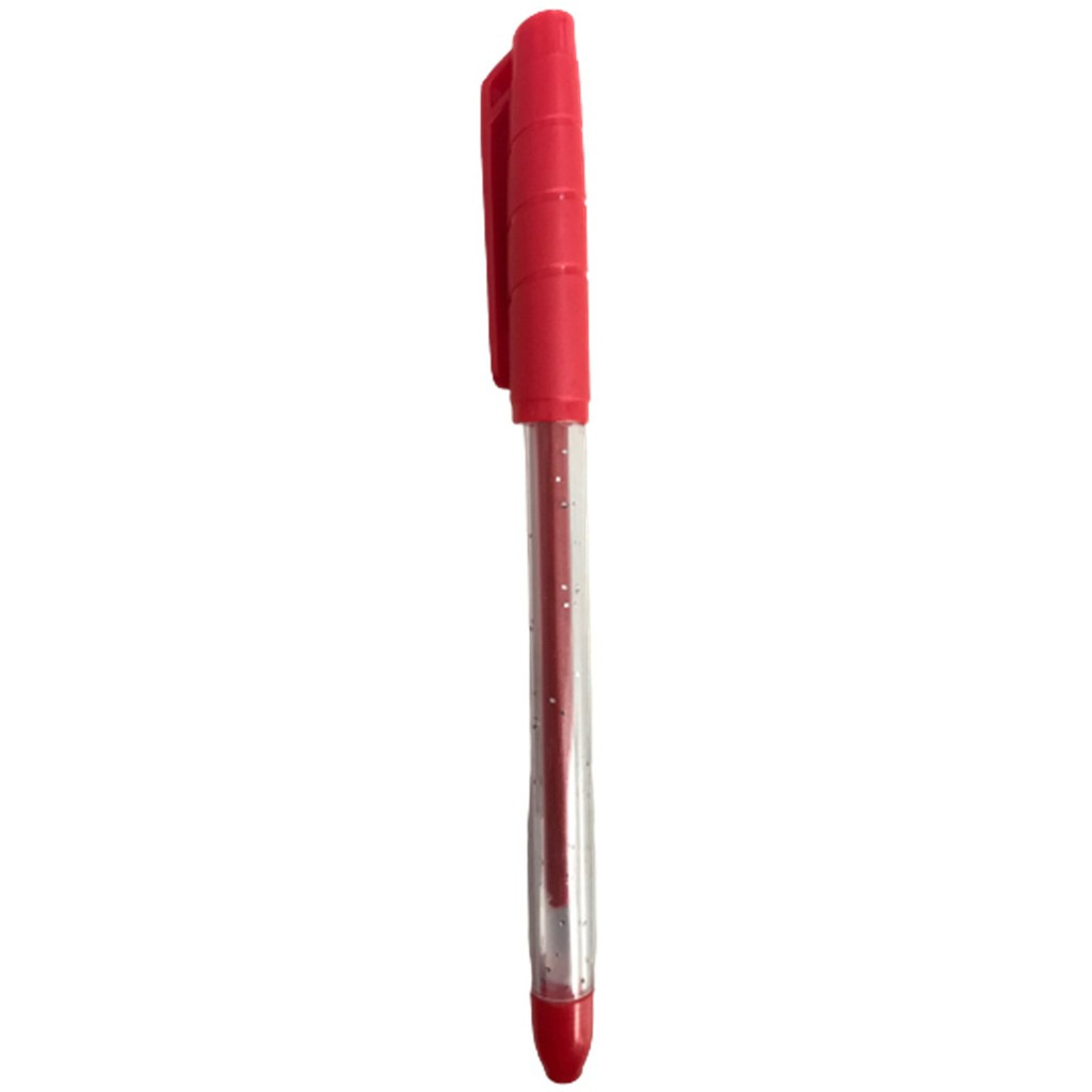 Caneta Esferográfica Gel C/ Glitter Soul 1,00mm - Brw - Vermelha