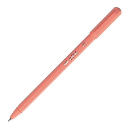 Caneta Esferográfica Cis Bpx 0.7mm - Tons Pastel - Escrita Em Vermelha