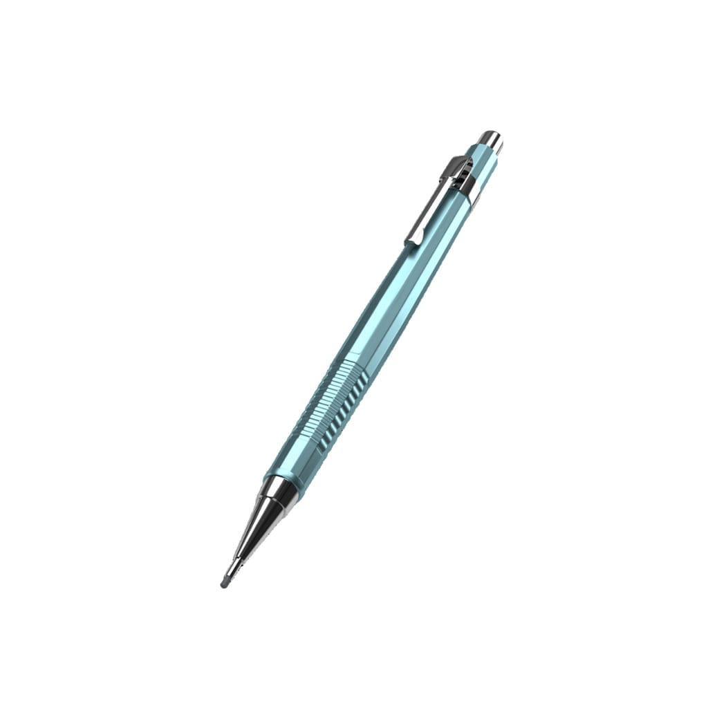 Lapiseira Técnica Metálica Tecnocis 0.7mm C/ Borracha (cis) - Cor Azul