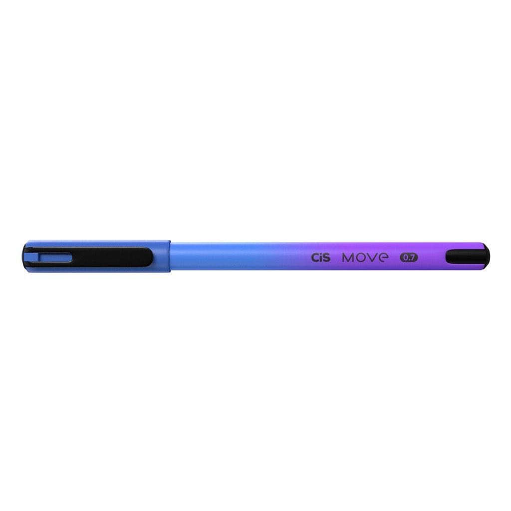 Caneta Esferográfica Cis Move 0.7mm - Azul