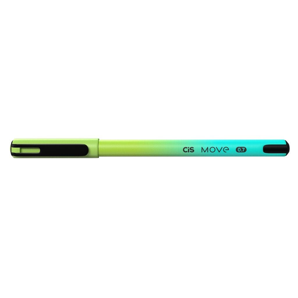 Caneta Esferográfica Cis Move 0.7mm - Verde
