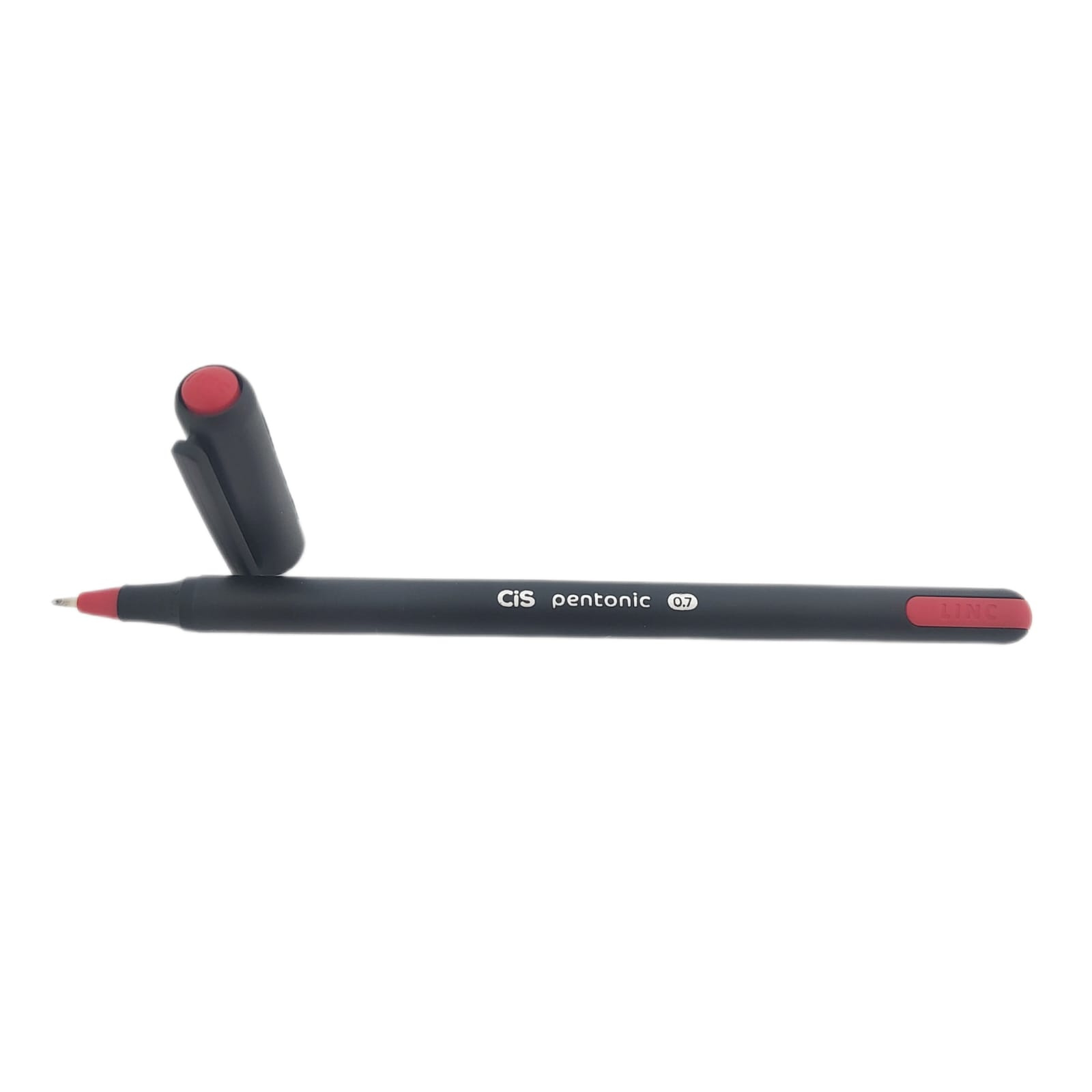 Caneta Esferográfica Cis Pentonic 0.7mm - Vermelha