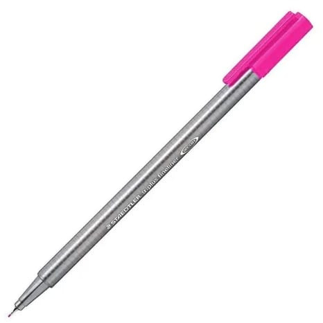 Caneta Hidrográfica Staedtler Triplus Fineliner - Dry Safe - 0.3mm - Cor 020