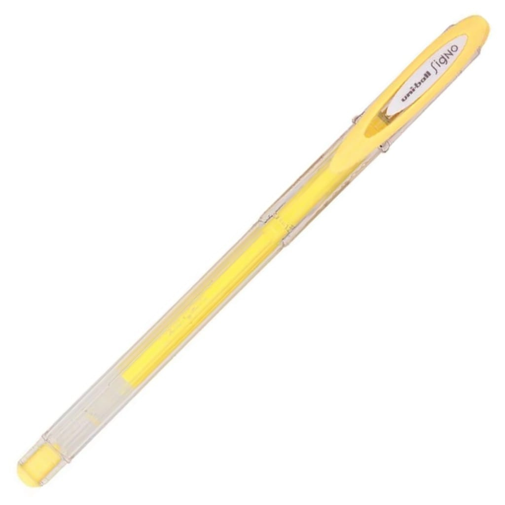 Caneta Uni-ball Gel Signo Angelic Colour 0.7mm - Amarelo