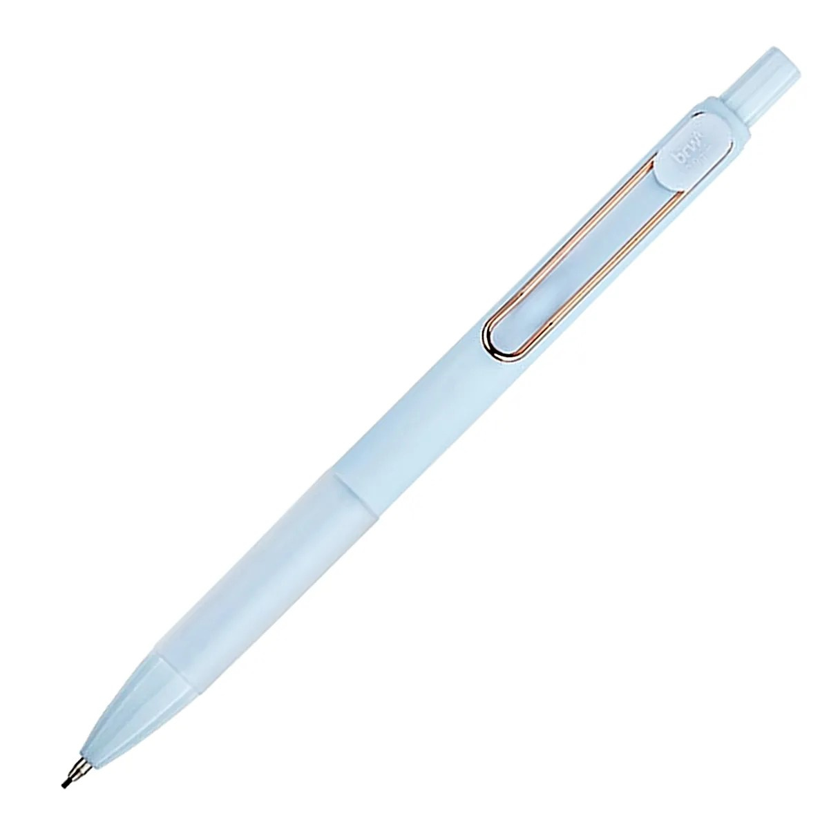 Lapiseira Plástica Soft 0,9mm Brw - Azul